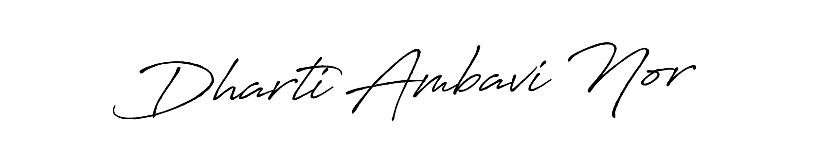 if you are searching for the best signature style for your name Dharti Ambavi Nor. so please give up your signature search. here we have designed multiple signature styles  using Antro_Vectra_Bolder. Dharti Ambavi Nor signature style 7 images and pictures png