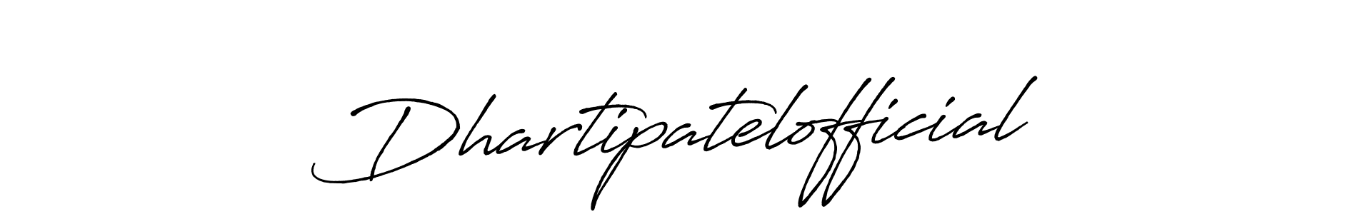 Here are the top 10 professional signature styles for the name Dhartipatelofficial. These are the best autograph styles you can use for your name. Dhartipatelofficial signature style 7 images and pictures png