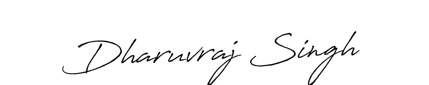 Design your own signature with our free online signature maker. With this signature software, you can create a handwritten (Antro_Vectra_Bolder) signature for name Dharuvraj Singh. Dharuvraj Singh signature style 7 images and pictures png