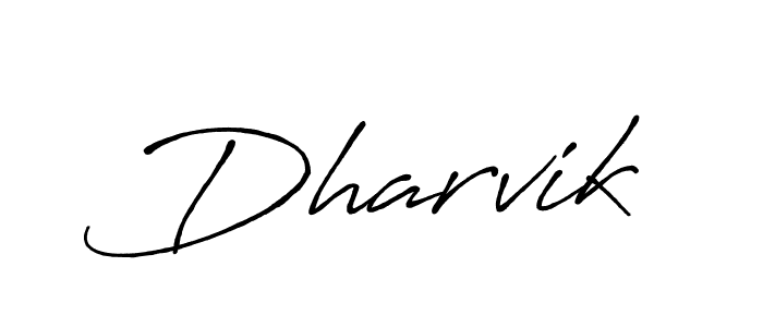 It looks lik you need a new signature style for name Dharvik. Design unique handwritten (Antro_Vectra_Bolder) signature with our free signature maker in just a few clicks. Dharvik signature style 7 images and pictures png
