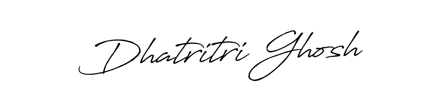 It looks lik you need a new signature style for name Dhatritri Ghosh. Design unique handwritten (Antro_Vectra_Bolder) signature with our free signature maker in just a few clicks. Dhatritri Ghosh signature style 7 images and pictures png