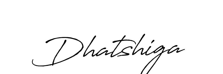 It looks lik you need a new signature style for name Dhatshiga. Design unique handwritten (Antro_Vectra_Bolder) signature with our free signature maker in just a few clicks. Dhatshiga signature style 7 images and pictures png