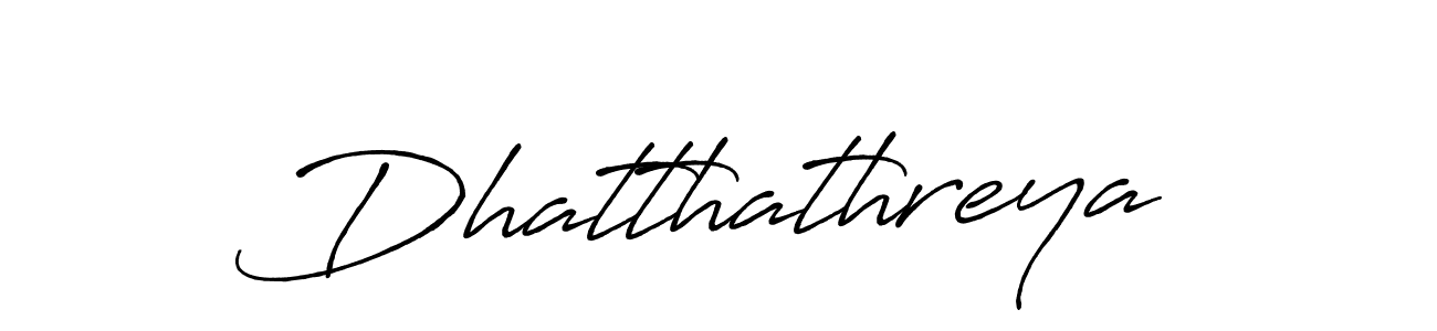 Also we have Dhatthathreya name is the best signature style. Create professional handwritten signature collection using Antro_Vectra_Bolder autograph style. Dhatthathreya signature style 7 images and pictures png