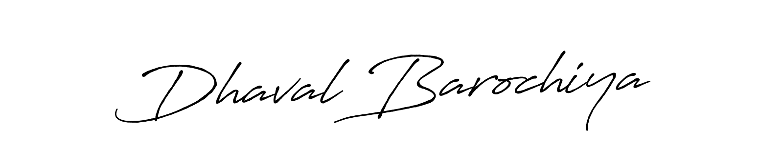 Make a beautiful signature design for name Dhaval Barochiya. Use this online signature maker to create a handwritten signature for free. Dhaval Barochiya signature style 7 images and pictures png