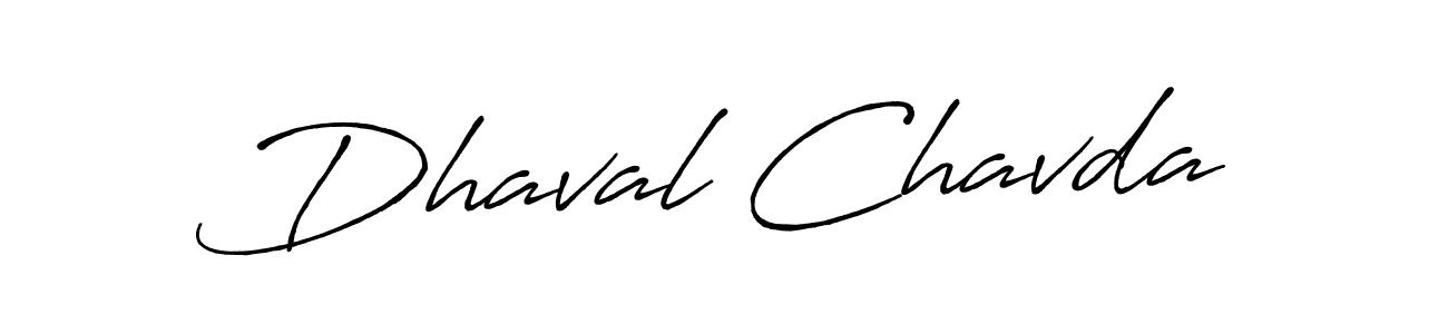 if you are searching for the best signature style for your name Dhaval Chavda. so please give up your signature search. here we have designed multiple signature styles  using Antro_Vectra_Bolder. Dhaval Chavda signature style 7 images and pictures png