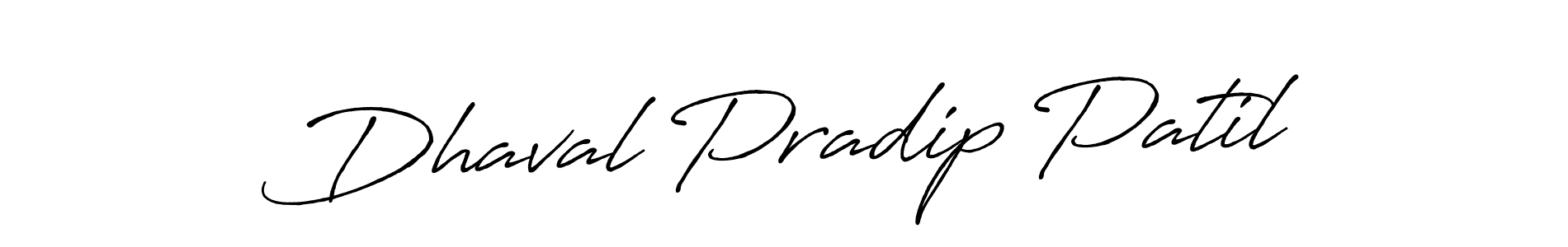 Dhaval Pradip Patil stylish signature style. Best Handwritten Sign (Antro_Vectra_Bolder) for my name. Handwritten Signature Collection Ideas for my name Dhaval Pradip Patil. Dhaval Pradip Patil signature style 7 images and pictures png