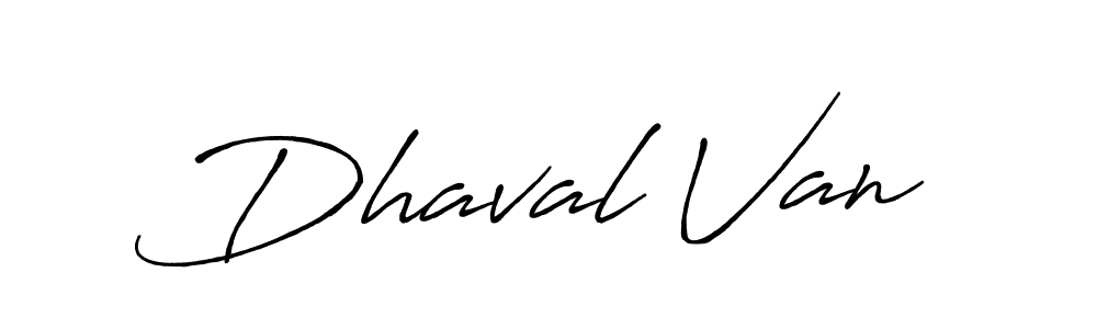 Similarly Antro_Vectra_Bolder is the best handwritten signature design. Signature creator online .You can use it as an online autograph creator for name Dhaval Van. Dhaval Van signature style 7 images and pictures png