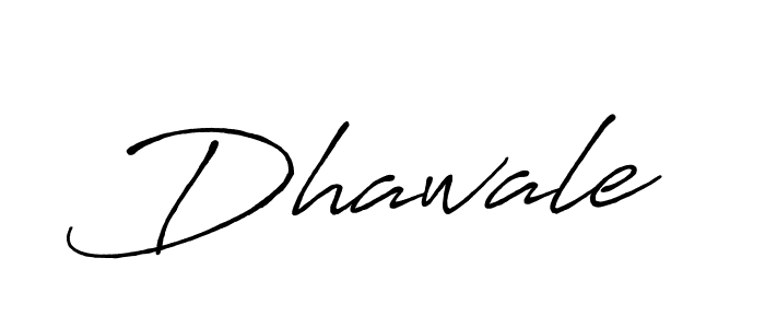 How to make Dhawale name signature. Use Antro_Vectra_Bolder style for creating short signs online. This is the latest handwritten sign. Dhawale signature style 7 images and pictures png