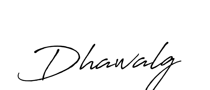 How to make Dhawalg name signature. Use Antro_Vectra_Bolder style for creating short signs online. This is the latest handwritten sign. Dhawalg signature style 7 images and pictures png