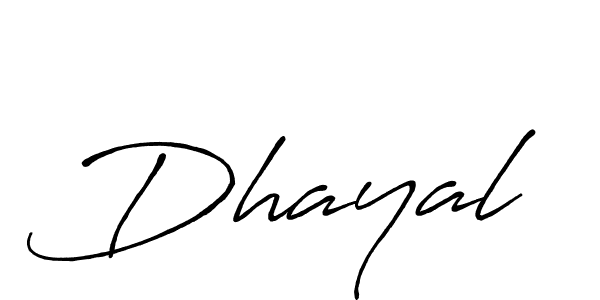 Also You can easily find your signature by using the search form. We will create Dhayal name handwritten signature images for you free of cost using Antro_Vectra_Bolder sign style. Dhayal signature style 7 images and pictures png