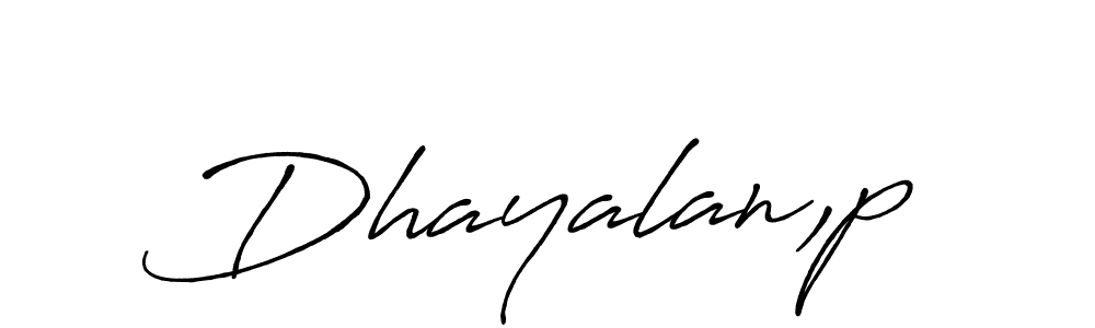 The best way (Antro_Vectra_Bolder) to make a short signature is to pick only two or three words in your name. The name Dhayalan,p include a total of six letters. For converting this name. Dhayalan,p signature style 7 images and pictures png