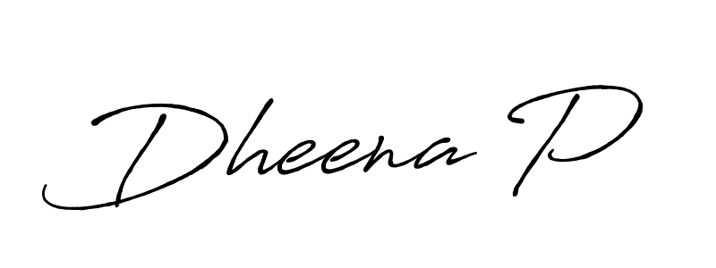 if you are searching for the best signature style for your name Dheena P. so please give up your signature search. here we have designed multiple signature styles  using Antro_Vectra_Bolder. Dheena P signature style 7 images and pictures png