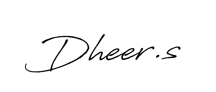 The best way (Antro_Vectra_Bolder) to make a short signature is to pick only two or three words in your name. The name Dheer.s include a total of six letters. For converting this name. Dheer.s signature style 7 images and pictures png