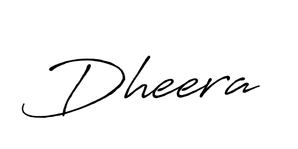 Use a signature maker to create a handwritten signature online. With this signature software, you can design (Antro_Vectra_Bolder) your own signature for name Dheera. Dheera signature style 7 images and pictures png