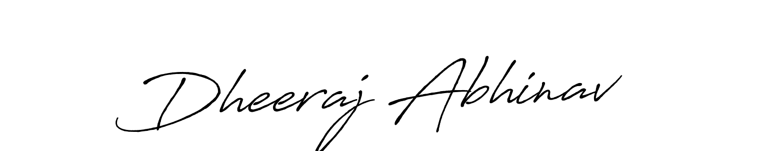 Similarly Antro_Vectra_Bolder is the best handwritten signature design. Signature creator online .You can use it as an online autograph creator for name Dheeraj Abhinav. Dheeraj Abhinav signature style 7 images and pictures png