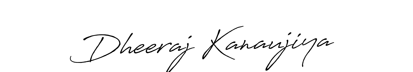 You should practise on your own different ways (Antro_Vectra_Bolder) to write your name (Dheeraj Kanaujiya) in signature. don't let someone else do it for you. Dheeraj Kanaujiya signature style 7 images and pictures png