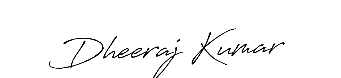 Make a short Dheeraj Kumar signature style. Manage your documents anywhere anytime using Antro_Vectra_Bolder. Create and add eSignatures, submit forms, share and send files easily. Dheeraj Kumar signature style 7 images and pictures png