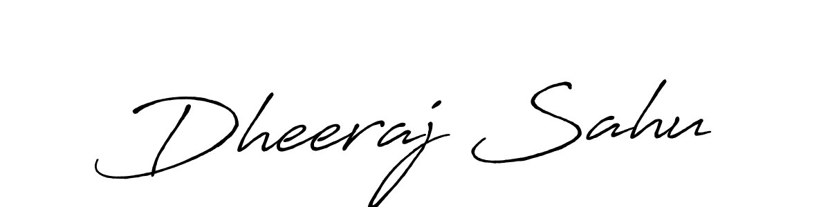 Also You can easily find your signature by using the search form. We will create Dheeraj Sahu name handwritten signature images for you free of cost using Antro_Vectra_Bolder sign style. Dheeraj Sahu signature style 7 images and pictures png