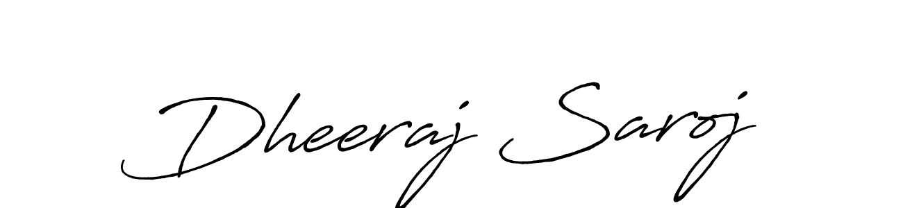 You can use this online signature creator to create a handwritten signature for the name Dheeraj Saroj. This is the best online autograph maker. Dheeraj Saroj signature style 7 images and pictures png