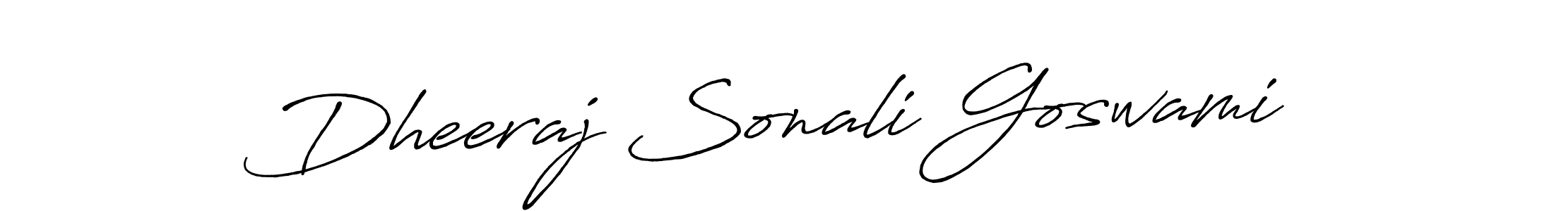 Once you've used our free online signature maker to create your best signature Antro_Vectra_Bolder style, it's time to enjoy all of the benefits that Dheeraj Sonali Goswami name signing documents. Dheeraj Sonali Goswami signature style 7 images and pictures png