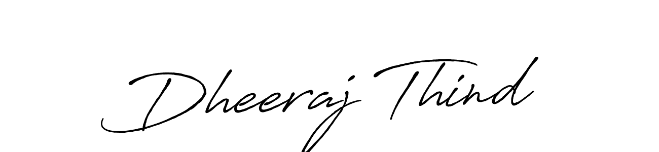 Make a beautiful signature design for name Dheeraj Thind. Use this online signature maker to create a handwritten signature for free. Dheeraj Thind signature style 7 images and pictures png