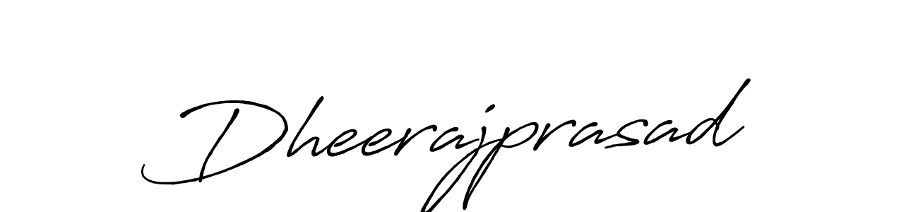 Design your own signature with our free online signature maker. With this signature software, you can create a handwritten (Antro_Vectra_Bolder) signature for name Dheerajprasad. Dheerajprasad signature style 7 images and pictures png