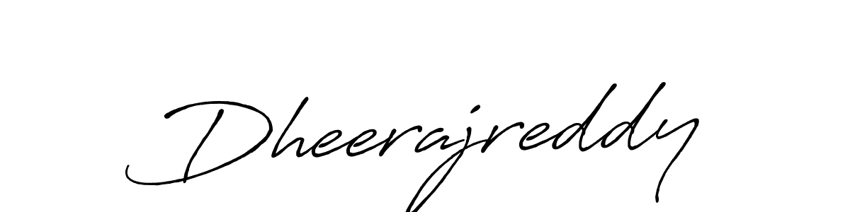 Also we have Dheerajreddy name is the best signature style. Create professional handwritten signature collection using Antro_Vectra_Bolder autograph style. Dheerajreddy signature style 7 images and pictures png