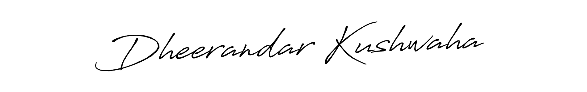How to make Dheerandar Kushwaha signature? Antro_Vectra_Bolder is a professional autograph style. Create handwritten signature for Dheerandar Kushwaha name. Dheerandar Kushwaha signature style 7 images and pictures png
