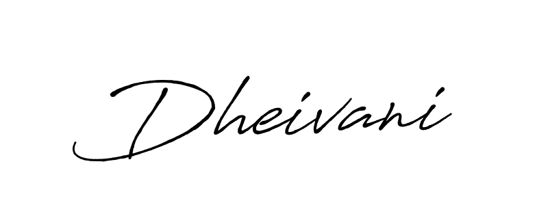 Design your own signature with our free online signature maker. With this signature software, you can create a handwritten (Antro_Vectra_Bolder) signature for name Dheivani. Dheivani signature style 7 images and pictures png
