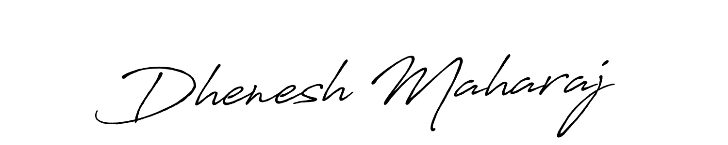 Dhenesh Maharaj stylish signature style. Best Handwritten Sign (Antro_Vectra_Bolder) for my name. Handwritten Signature Collection Ideas for my name Dhenesh Maharaj. Dhenesh Maharaj signature style 7 images and pictures png