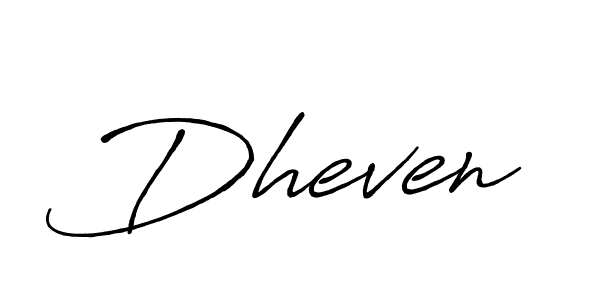 The best way (Antro_Vectra_Bolder) to make a short signature is to pick only two or three words in your name. The name Dheven include a total of six letters. For converting this name. Dheven signature style 7 images and pictures png