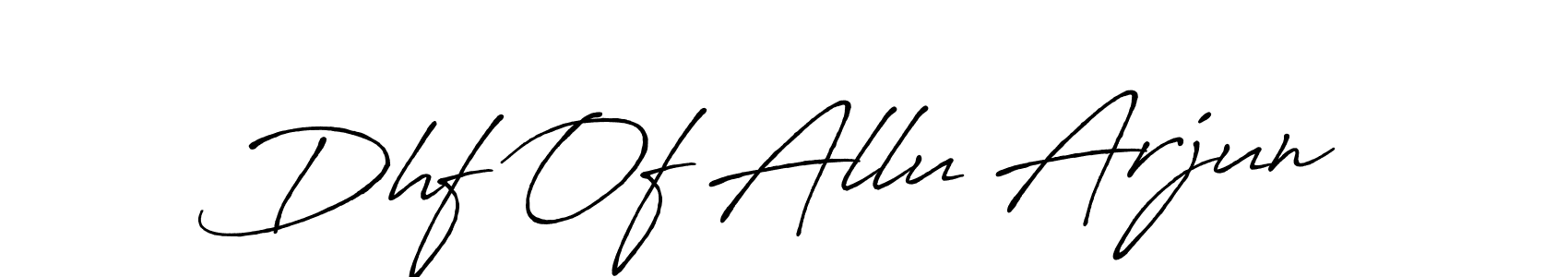 Check out images of Autograph of Dhf Of Allu Arjun name. Actor Dhf Of Allu Arjun Signature Style. Antro_Vectra_Bolder is a professional sign style online. Dhf Of Allu Arjun signature style 7 images and pictures png