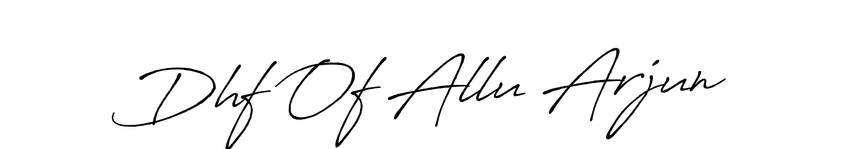 Check out images of Autograph of Dhf Of Allu Arjun name. Actor Dhf Of Allu Arjun Signature Style. Antro_Vectra_Bolder is a professional sign style online. Dhf Of Allu Arjun signature style 7 images and pictures png