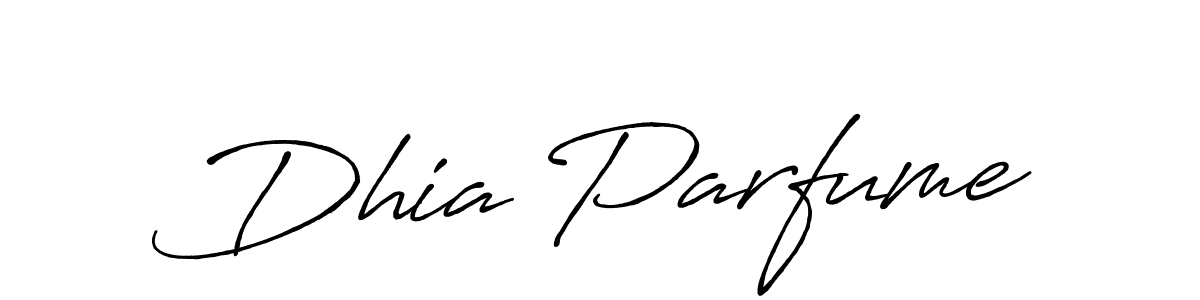 This is the best signature style for the Dhia Parfume name. Also you like these signature font (Antro_Vectra_Bolder). Mix name signature. Dhia Parfume signature style 7 images and pictures png