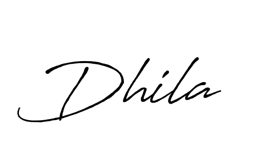 Best and Professional Signature Style for Dhila. Antro_Vectra_Bolder Best Signature Style Collection. Dhila signature style 7 images and pictures png