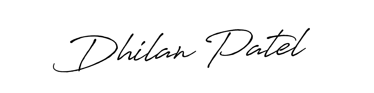 This is the best signature style for the Dhilan Patel name. Also you like these signature font (Antro_Vectra_Bolder). Mix name signature. Dhilan Patel signature style 7 images and pictures png