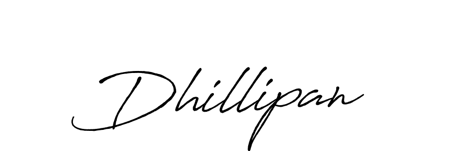How to make Dhillipan name signature. Use Antro_Vectra_Bolder style for creating short signs online. This is the latest handwritten sign. Dhillipan signature style 7 images and pictures png