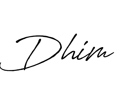 How to Draw Dhim signature style? Antro_Vectra_Bolder is a latest design signature styles for name Dhim. Dhim signature style 7 images and pictures png