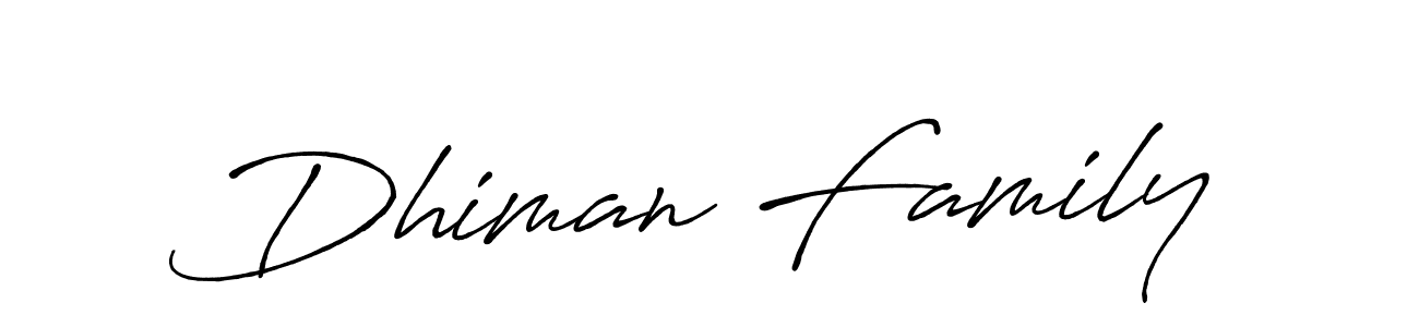 if you are searching for the best signature style for your name Dhiman Family. so please give up your signature search. here we have designed multiple signature styles  using Antro_Vectra_Bolder. Dhiman Family signature style 7 images and pictures png
