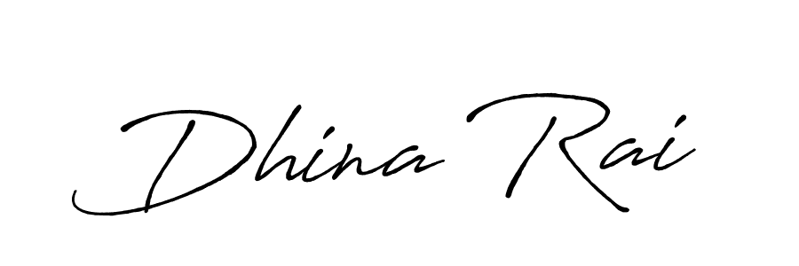 if you are searching for the best signature style for your name Dhina Rai. so please give up your signature search. here we have designed multiple signature styles  using Antro_Vectra_Bolder. Dhina Rai signature style 7 images and pictures png