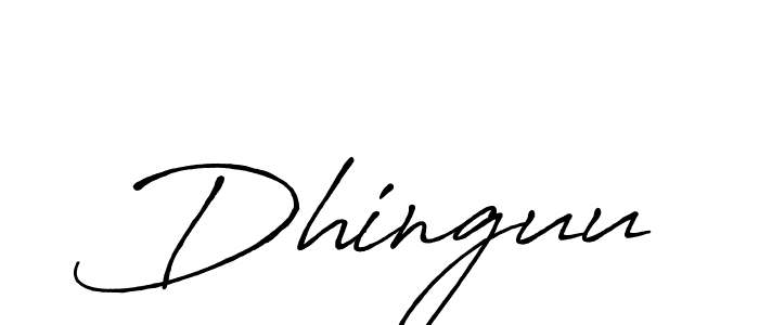 if you are searching for the best signature style for your name Dhinguu. so please give up your signature search. here we have designed multiple signature styles  using Antro_Vectra_Bolder. Dhinguu signature style 7 images and pictures png