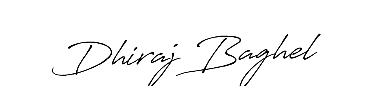 It looks lik you need a new signature style for name Dhiraj Baghel. Design unique handwritten (Antro_Vectra_Bolder) signature with our free signature maker in just a few clicks. Dhiraj Baghel signature style 7 images and pictures png