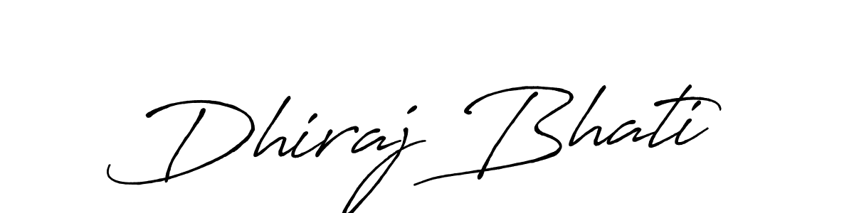 You can use this online signature creator to create a handwritten signature for the name Dhiraj Bhati. This is the best online autograph maker. Dhiraj Bhati signature style 7 images and pictures png