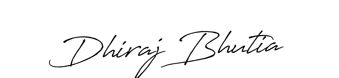 How to Draw Dhiraj Bhutia signature style? Antro_Vectra_Bolder is a latest design signature styles for name Dhiraj Bhutia. Dhiraj Bhutia signature style 7 images and pictures png