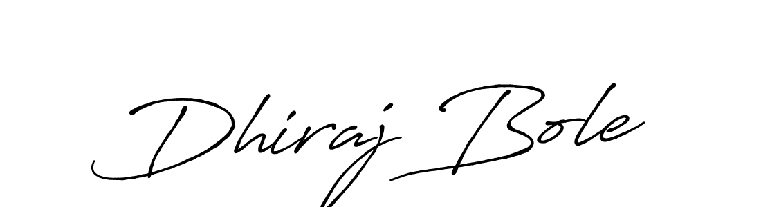 Similarly Antro_Vectra_Bolder is the best handwritten signature design. Signature creator online .You can use it as an online autograph creator for name Dhiraj Bole. Dhiraj Bole signature style 7 images and pictures png