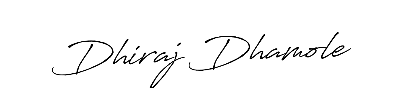 You should practise on your own different ways (Antro_Vectra_Bolder) to write your name (Dhiraj Dhamole) in signature. don't let someone else do it for you. Dhiraj Dhamole signature style 7 images and pictures png