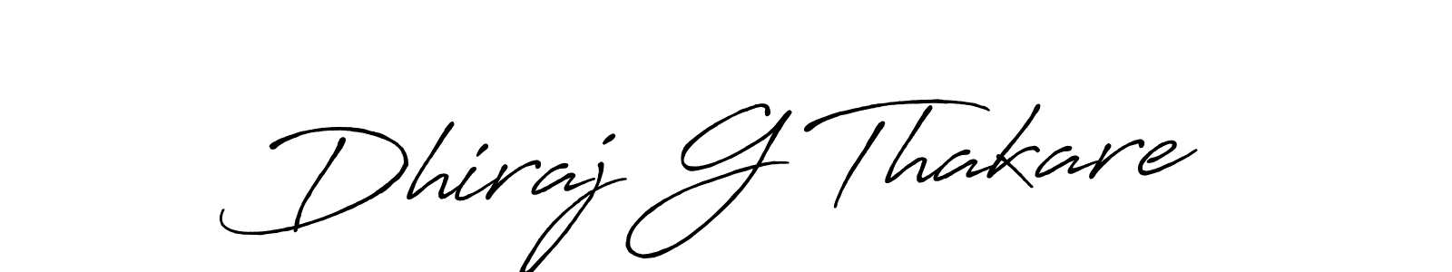 See photos of Dhiraj G Thakare official signature by Spectra . Check more albums & portfolios. Read reviews & check more about Antro_Vectra_Bolder font. Dhiraj G Thakare signature style 7 images and pictures png