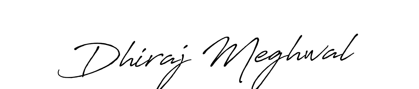 Once you've used our free online signature maker to create your best signature Antro_Vectra_Bolder style, it's time to enjoy all of the benefits that Dhiraj Meghwal name signing documents. Dhiraj Meghwal signature style 7 images and pictures png