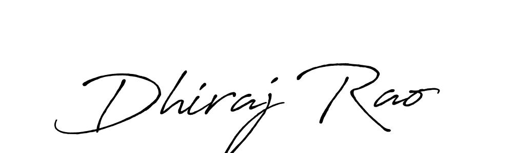 Make a beautiful signature design for name Dhiraj Rao. Use this online signature maker to create a handwritten signature for free. Dhiraj Rao signature style 7 images and pictures png