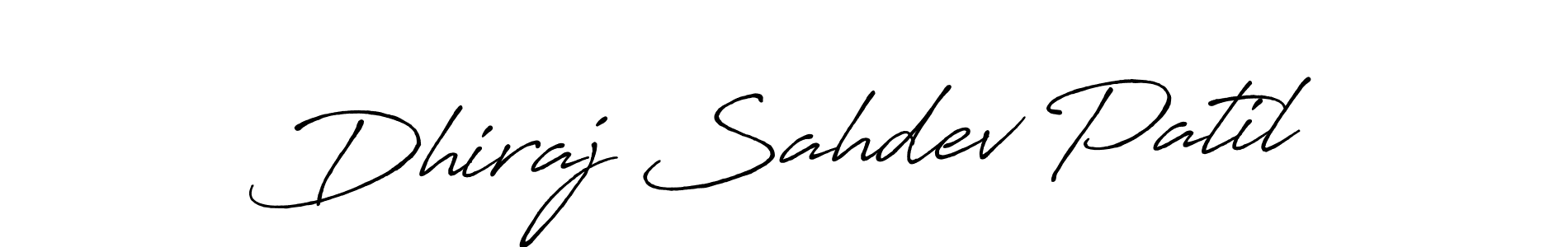 if you are searching for the best signature style for your name Dhiraj Sahdev Patil. so please give up your signature search. here we have designed multiple signature styles  using Antro_Vectra_Bolder. Dhiraj Sahdev Patil signature style 7 images and pictures png